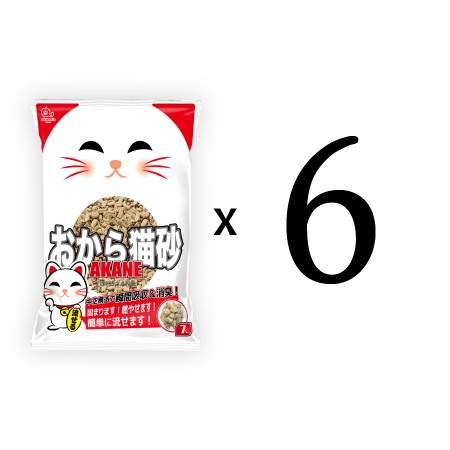 AKANE 雙孔豆腐砂 (6包) 