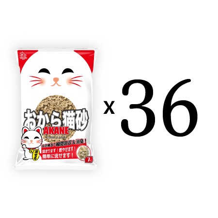 AKANE 雙孔豆腐砂 (36包) 