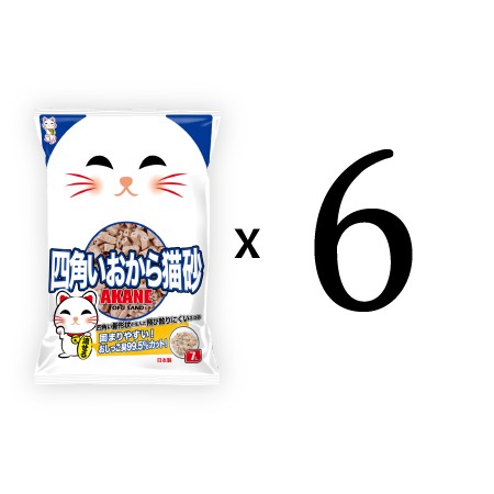AKANE 角孔豆腐砂 (6包) 