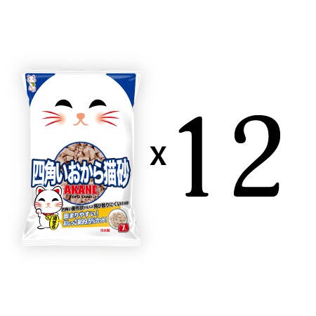 AKANE 角孔豆腐砂 (12包) 